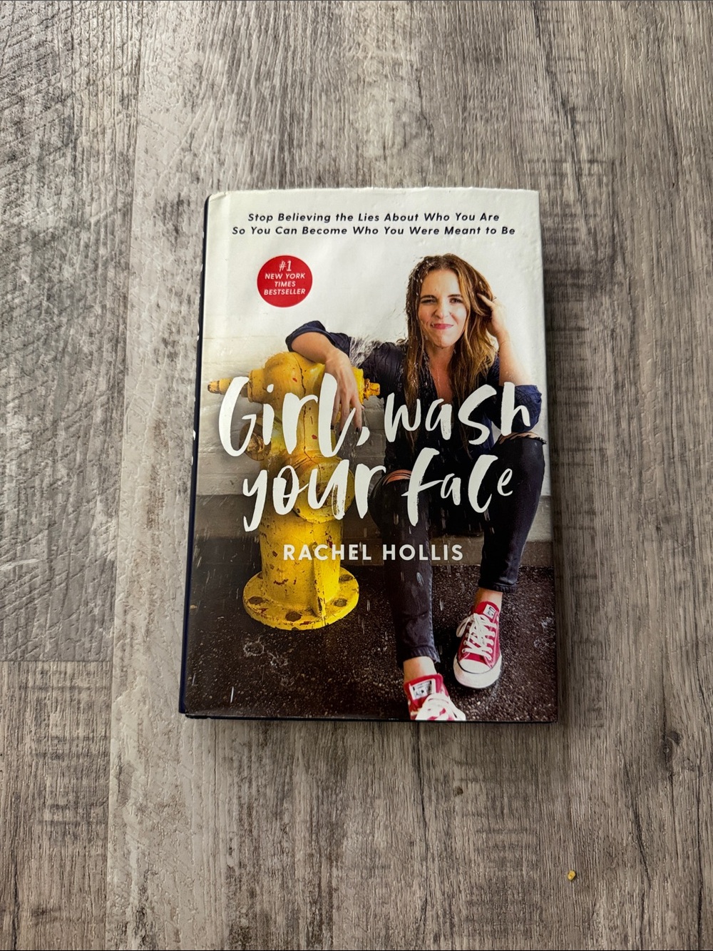 Girl, Wash Your Face by Rachel Hollis - White & Yellow Cover